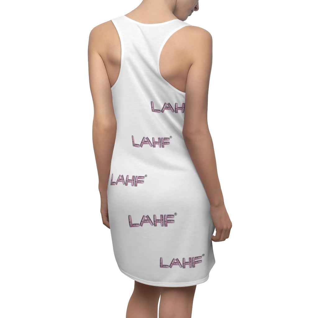 LAHF Print Women's Cut & Sew Racerback Dress