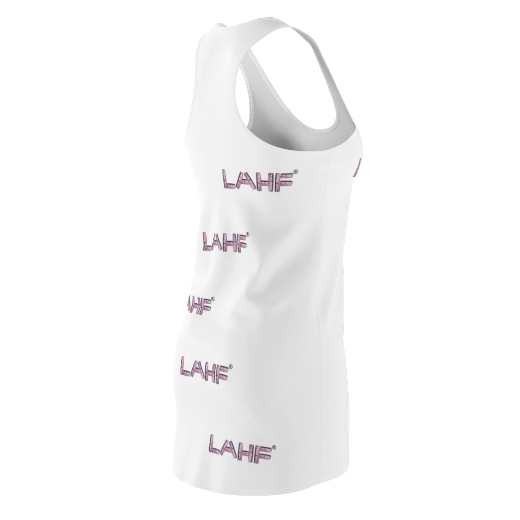 LAHF Print Women's Cut & Sew Racerback Dress