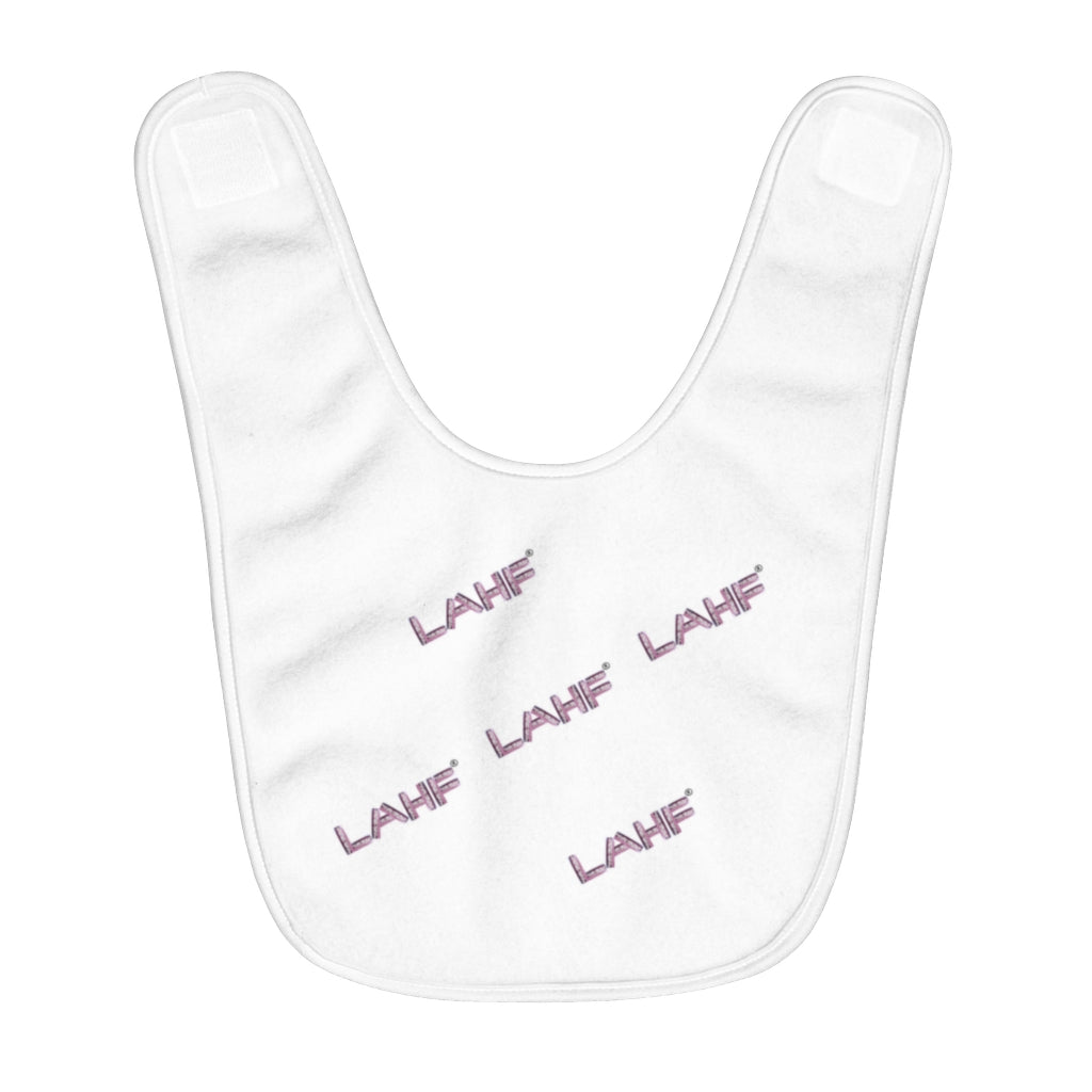 LAHF Bend Fleece Baby Bib