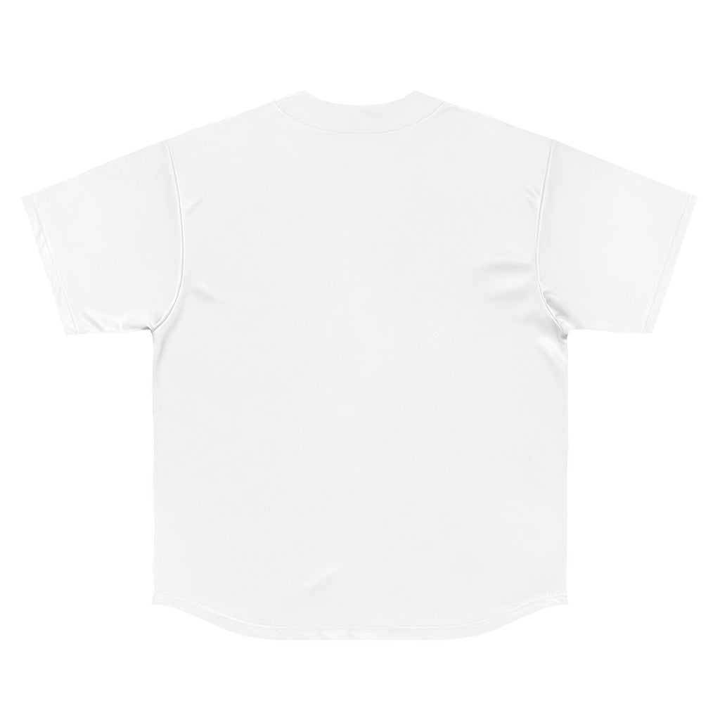 Men's Baseball Jersey White Plain T-Shirt - Maan Impex