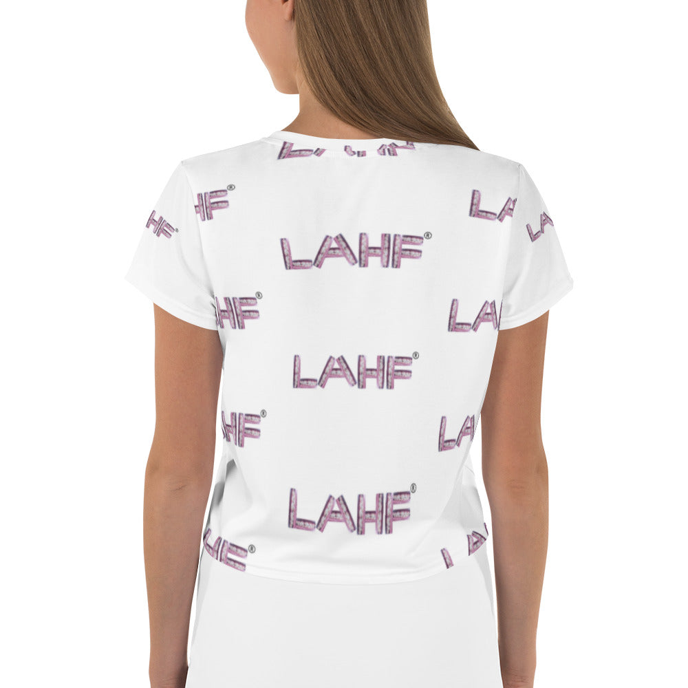 LAHF Print Crop Tee