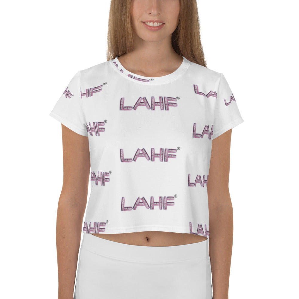 LAHF Print Crop Tee