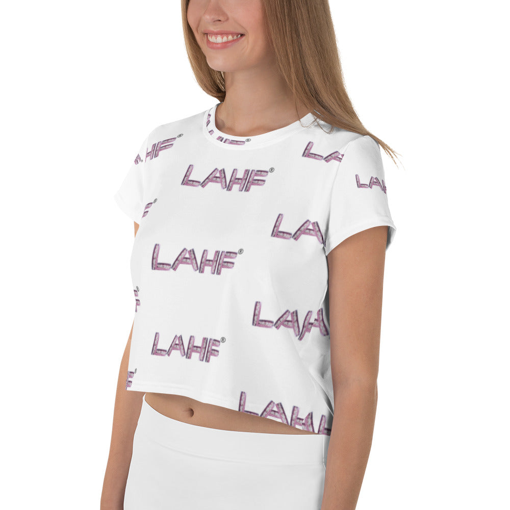 LAHF Print Crop Tee