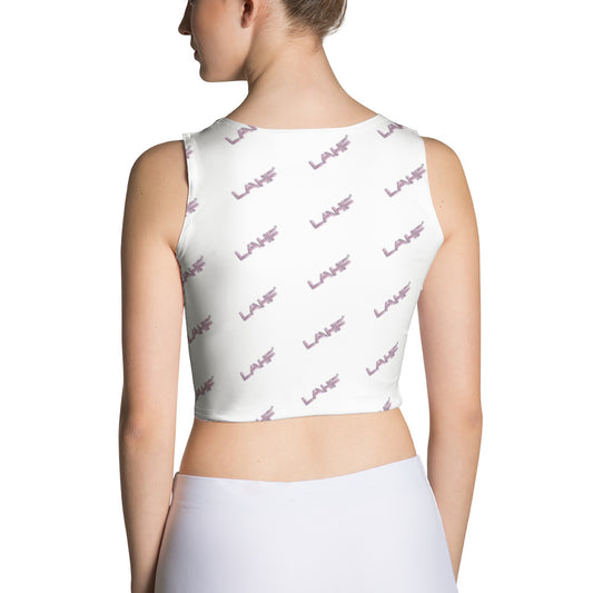 LAHF Curve Print Crop Top