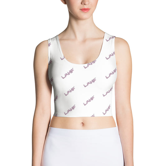 LAHF Curve Print Crop Top