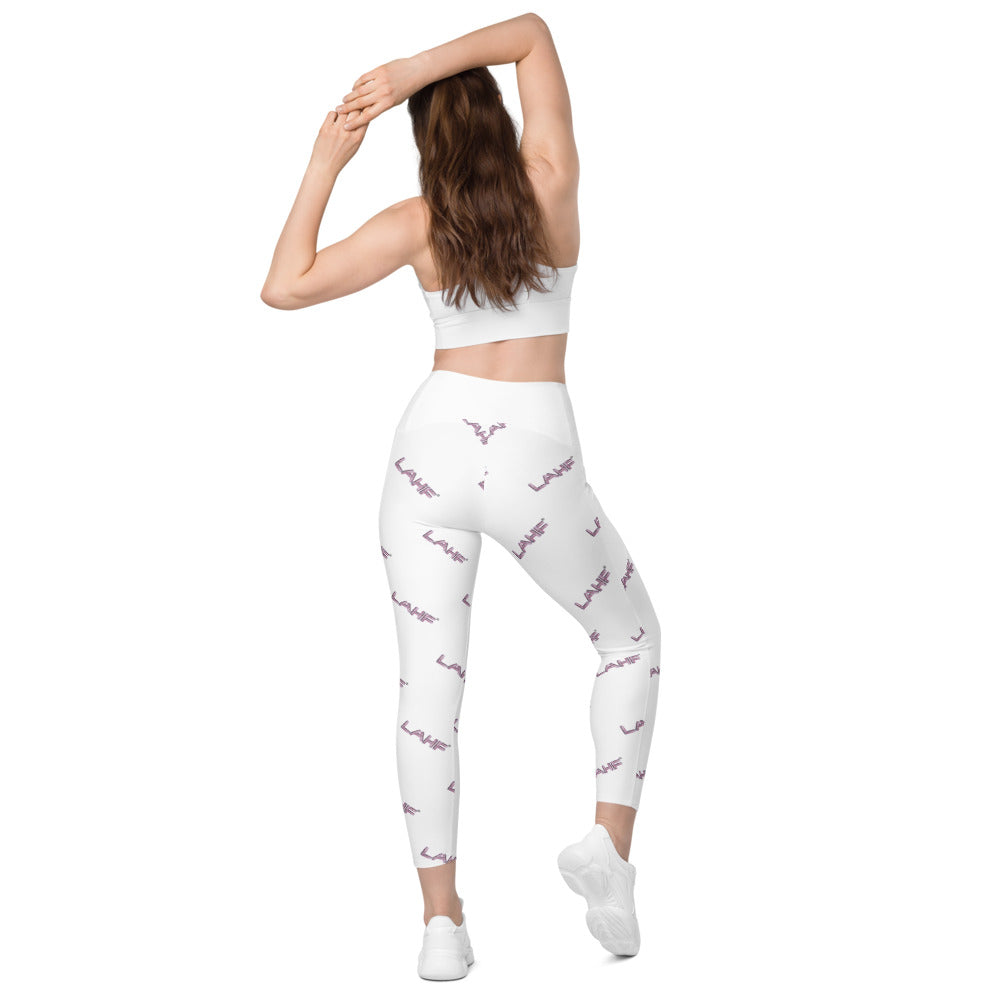 LAHF Bend Print Crossover Leggings With Pockets