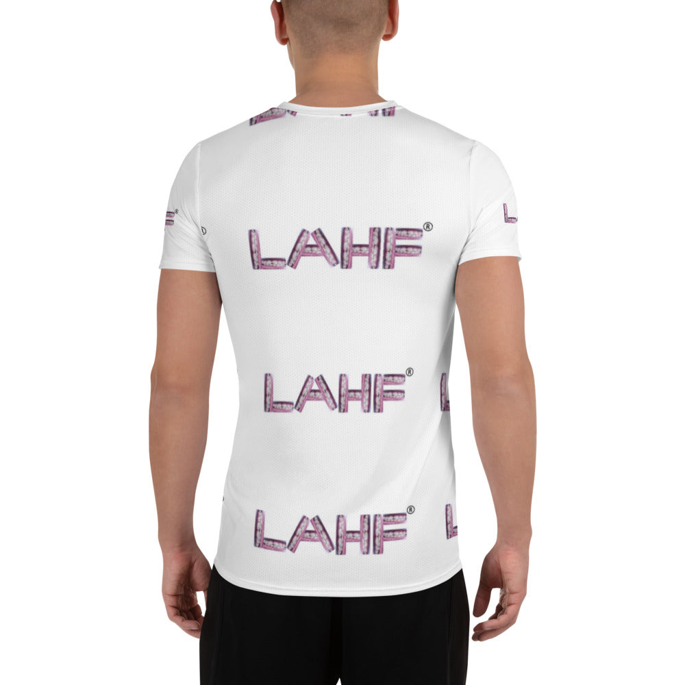 LAHF Print Men's Athletic T-Shirt