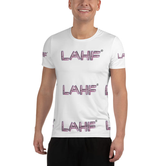 LAHF Print Men's Athletic T-Shirt