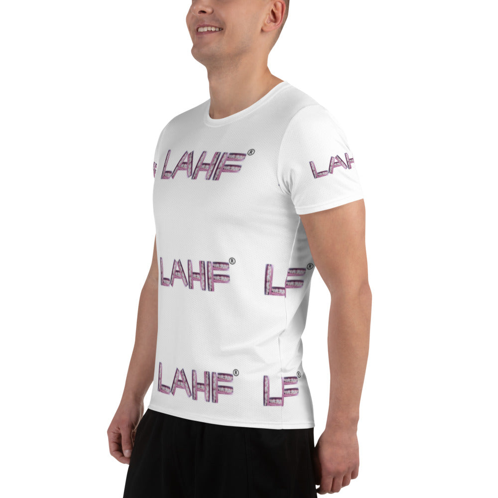 LAHF Print Men's Athletic T-Shirt