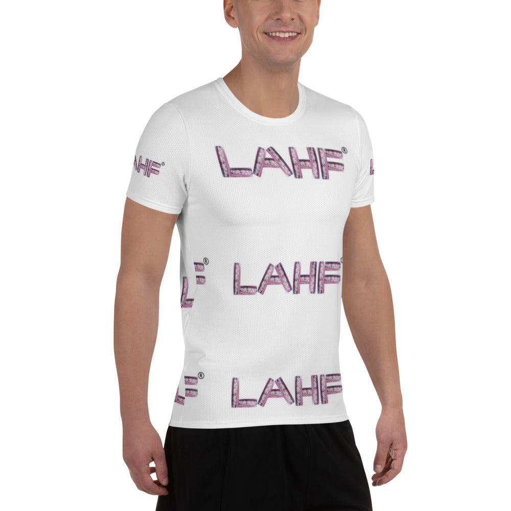 LAHF Print Men's Athletic T-Shirt