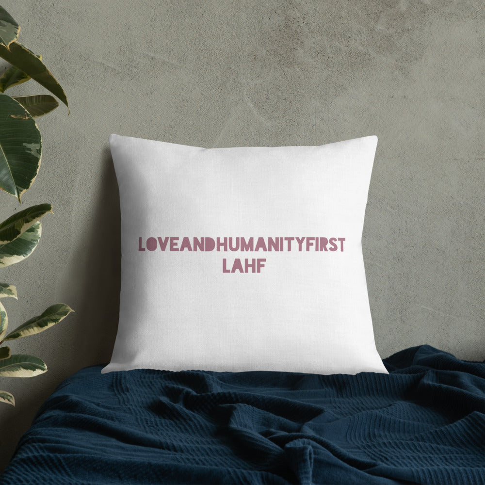 LAHF Premium Pillow Humanity Design