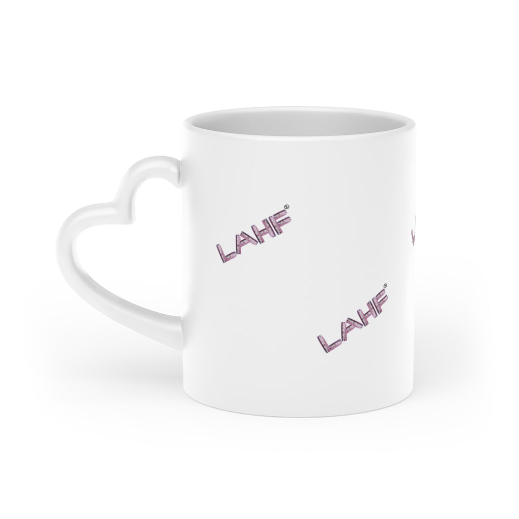 LAHF Bend Heart-Shaped Mug