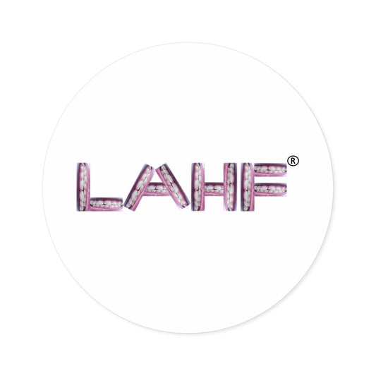 LAHF Round Stickers, Indoor\Outdoor