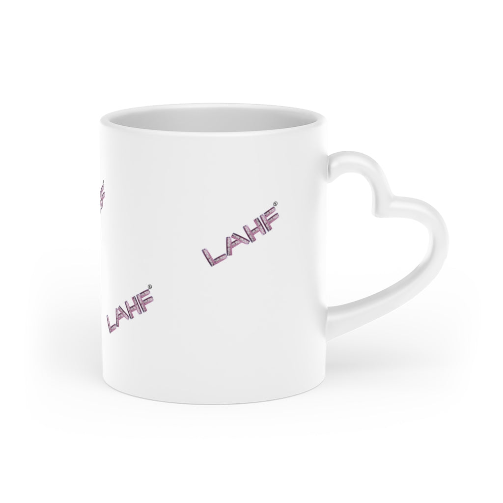 LAHF Bend Heart-Shaped Mug