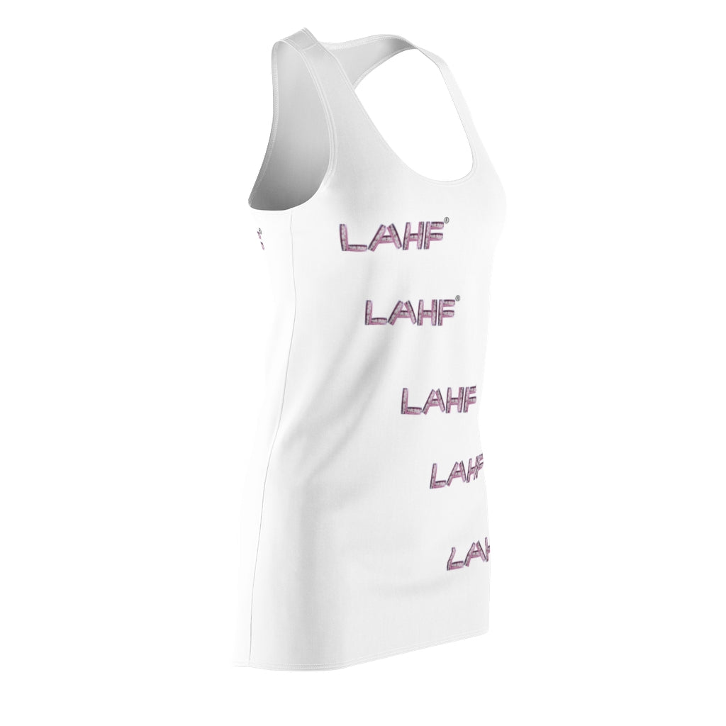 LAHF Print Women's Cut & Sew Racerback Dress