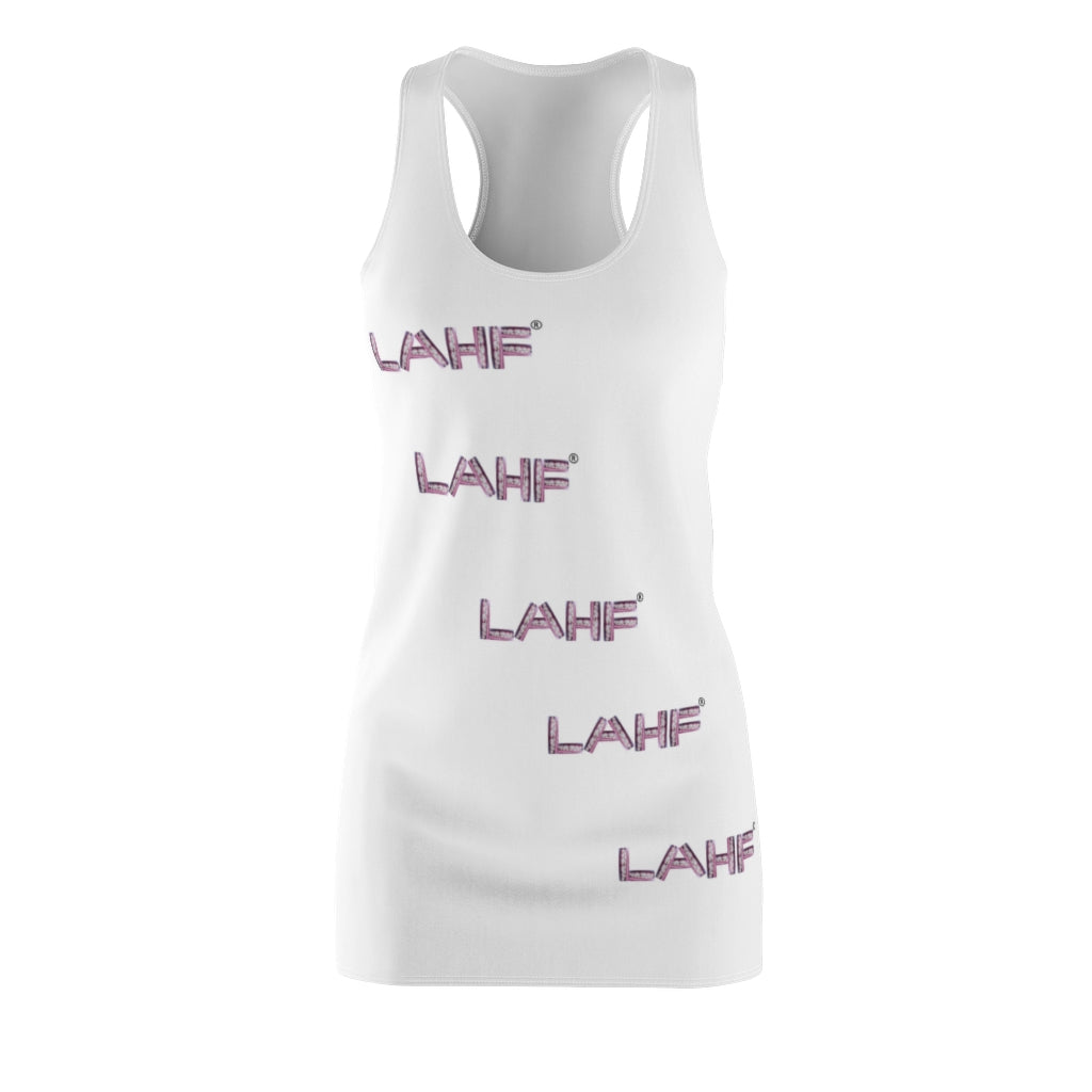 LAHF Print Women's Cut & Sew Racerback Dress