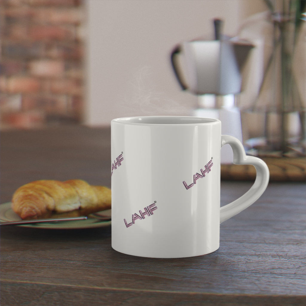 LAHF Bend Heart-Shaped Mug