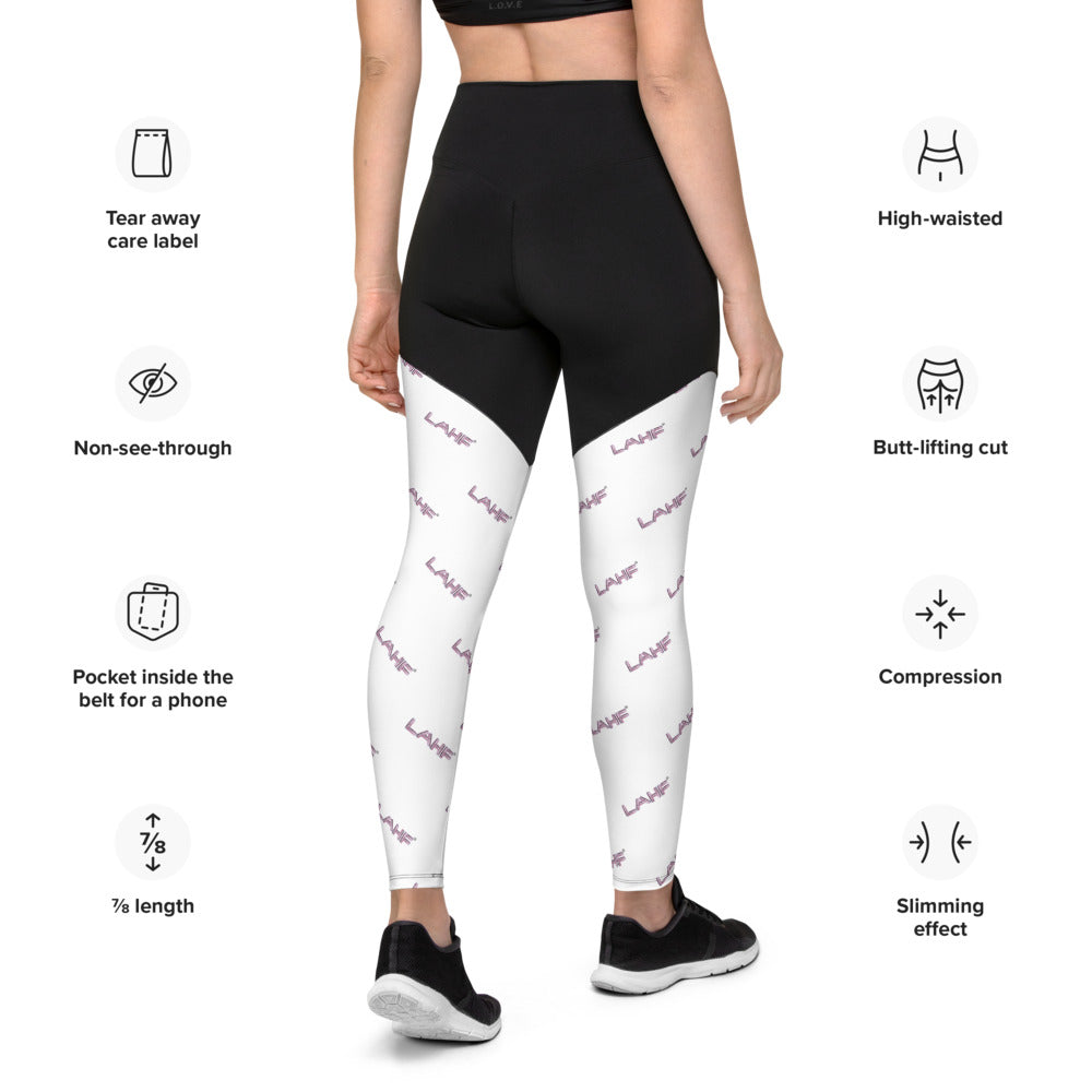 LAHF Bend Print Sports Leggings