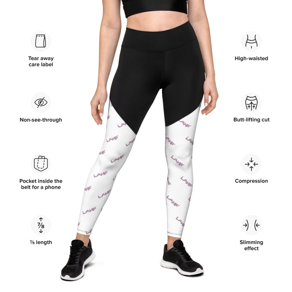 LAHF Bend Print Sports Leggings