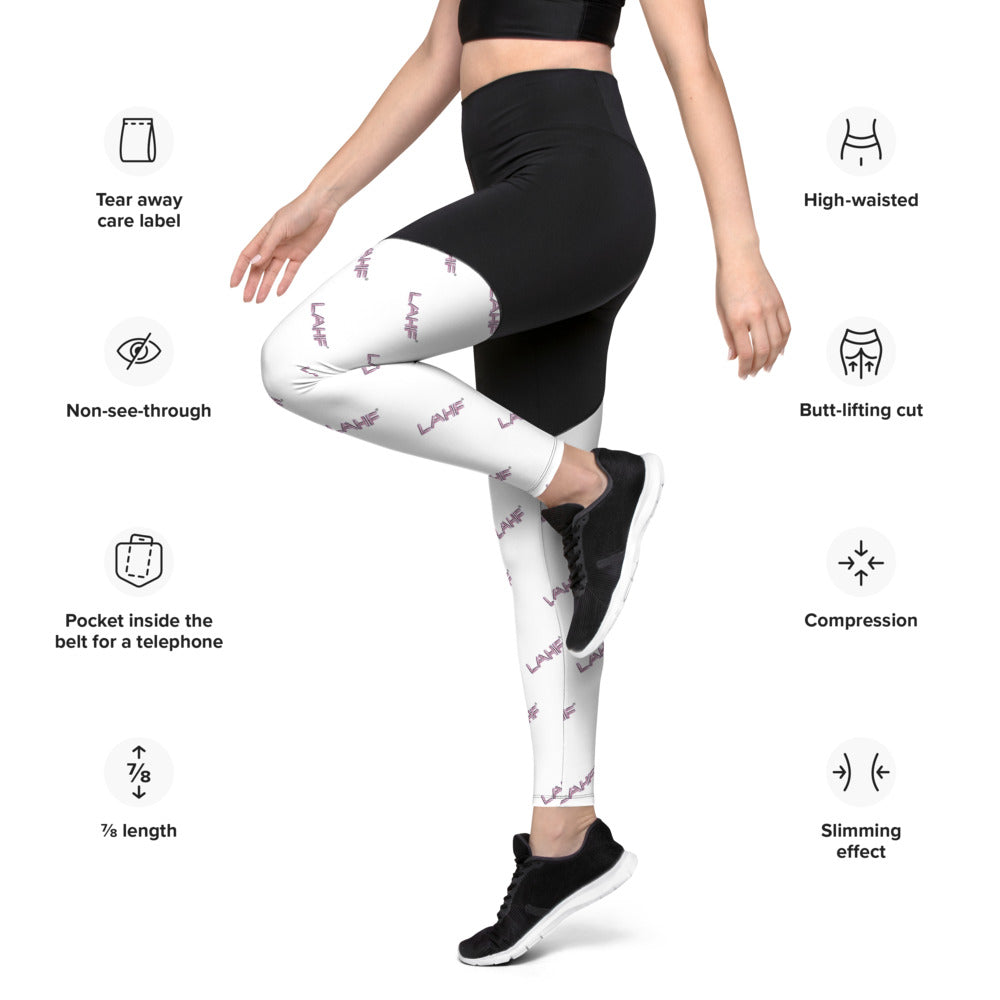 LAHF Bend Print Sports Leggings