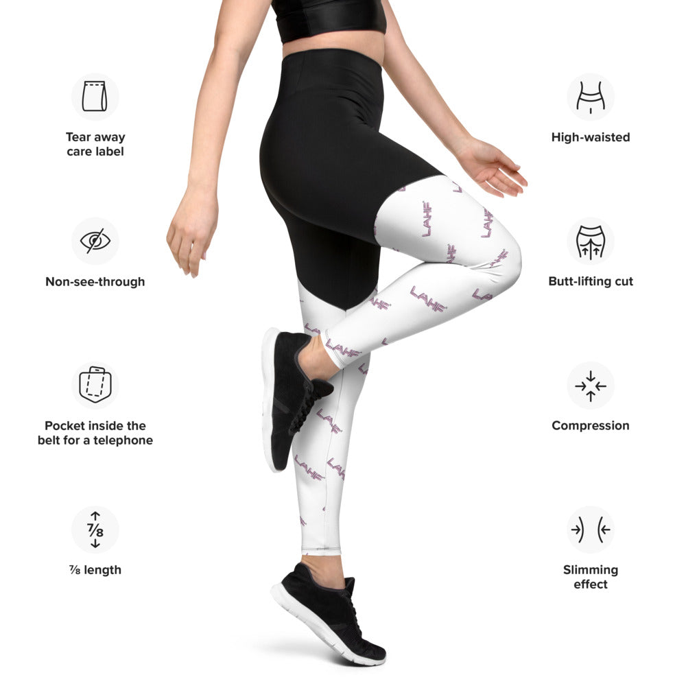 LAHF Bend Print Sports Leggings